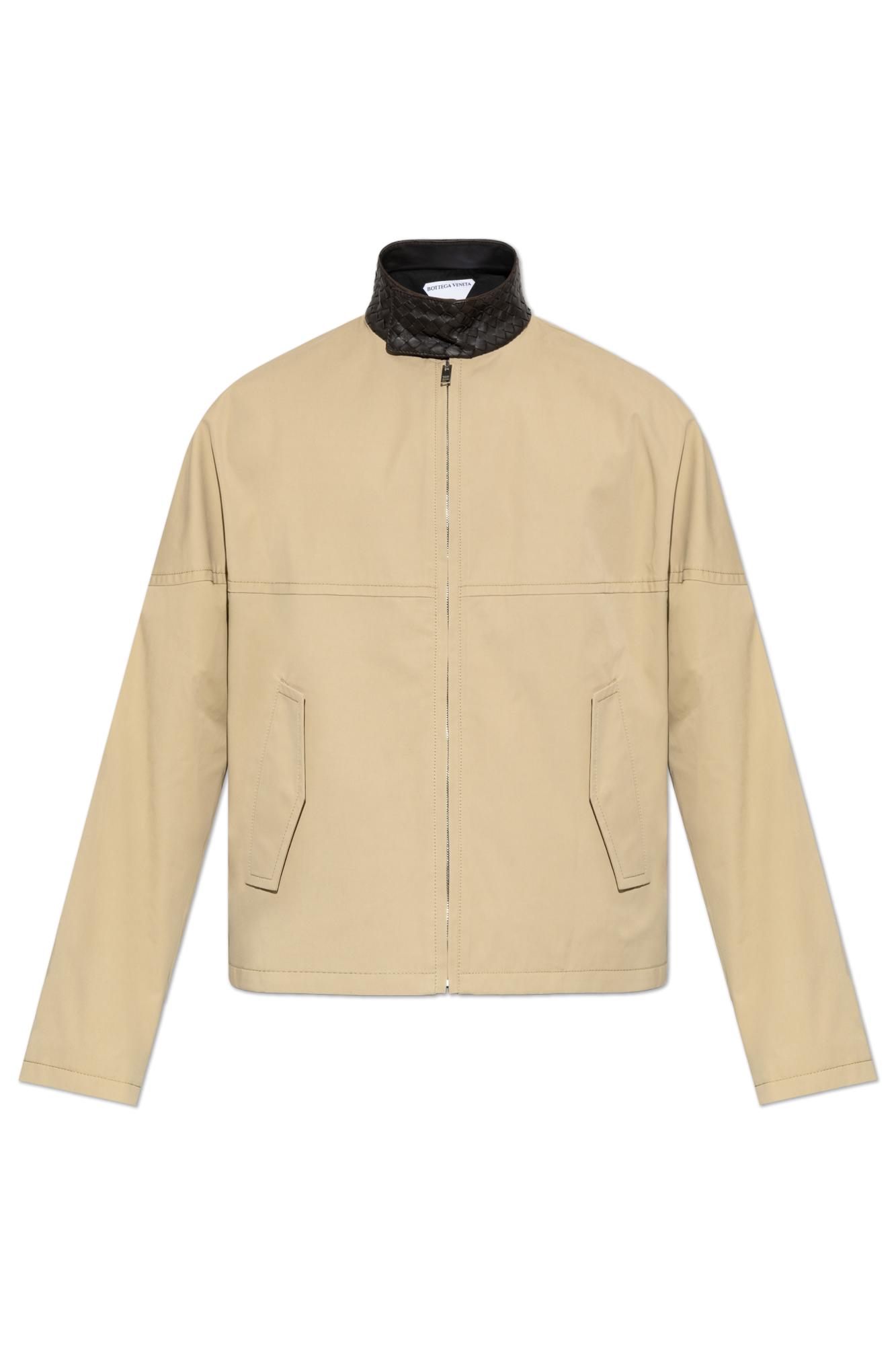 Bottega Veneta Jacket with decorative stand-up collar | Men's | Vitkac